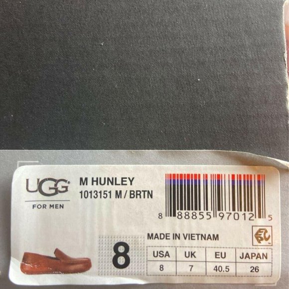 UGG Australia Mens Hunley Loafer Shoes Brown main image 5